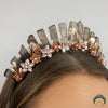 Smoky Quartz Flower Crown - Appalachian Gems