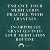 Enhance Your Meditation Practice with Crystals: Incorporate Rose Quartz, Amethyst, Citrine, and Clear Quartz into Your Meditation Routine - Appalachian Gems