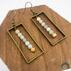 Load image into Gallery viewer, Amazonite Bead Dangle Earrings - Appalachian Gems