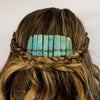 Amazonite Crystal Hair Comb - Appalachian Gems
