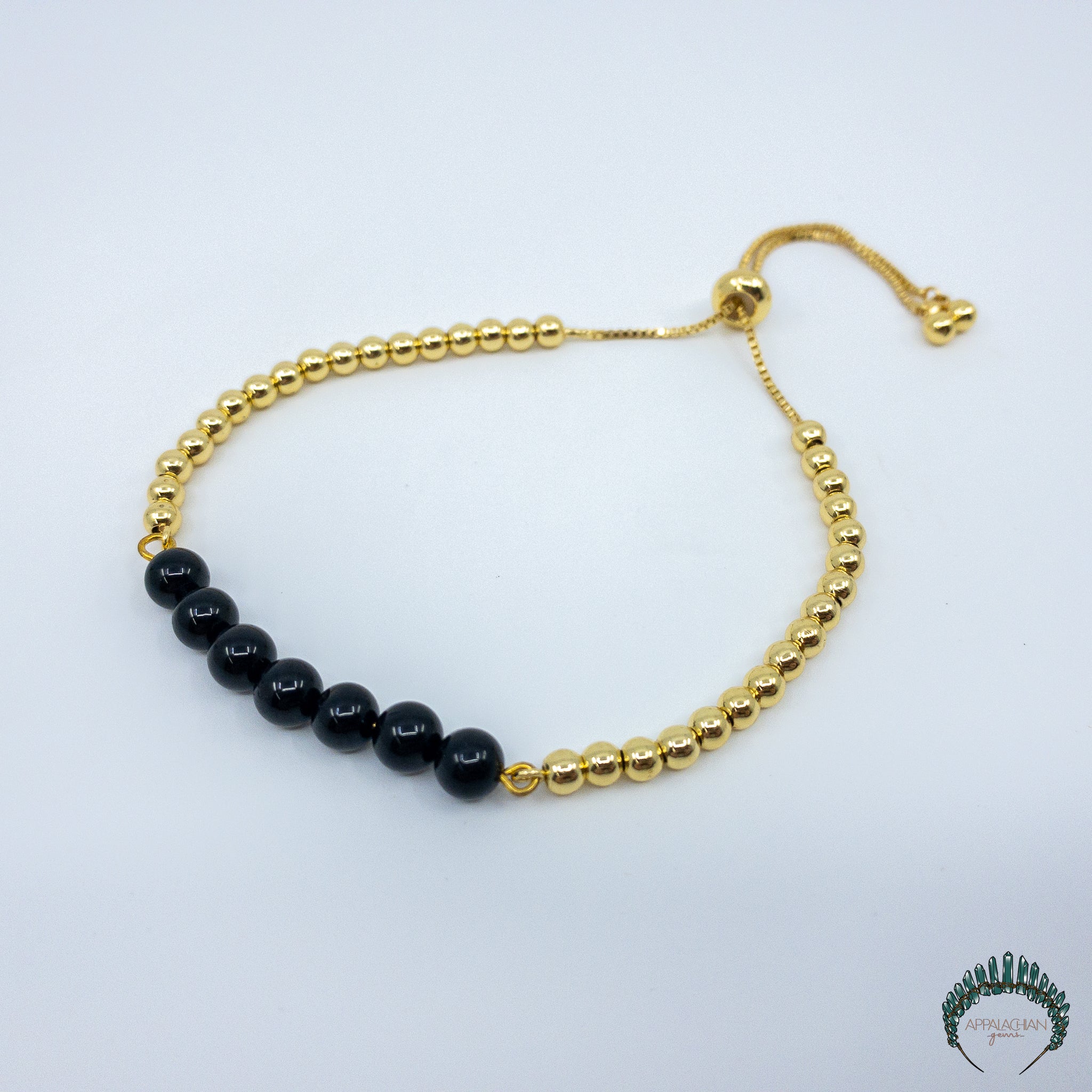 Black Tourmaline Bracelet - Appalachian Gems