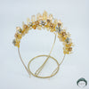 Load image into Gallery viewer, Citrine Crystal Flower Crown - Appalachian Gems