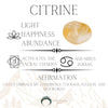 Citrine Crystal Flower Crown - Appalachian Gems