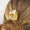 Load image into Gallery viewer, Citrine Floral Comb (Small) - Appalachian Gems