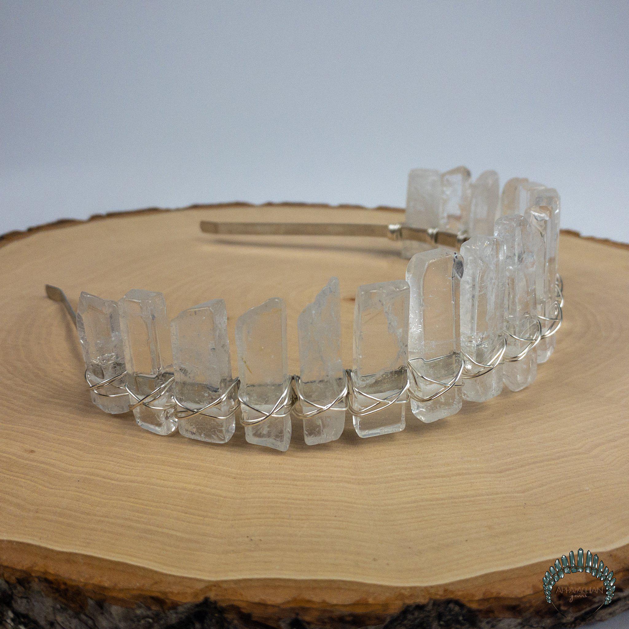 Clear Quartz Crystal Headband - Appalachian Gems