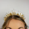 Load image into Gallery viewer, Clear Quartz Goddess Crown - Appalachian Gems
