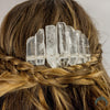 Load image into Gallery viewer, Clear Quartz Hair Comb - Appalachian Gems