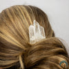 Clear Quartz Hair Comb (Small) - Appalachian Gems