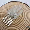 Load image into Gallery viewer, Clear Quartz Hair Comb (Small) - Appalachian Gems
