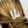 Clear Quartz Hair Pins - Appalachian Gems