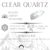 Clear Quartz Moon Crown - Appalachian Gems