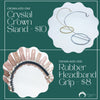 Load image into Gallery viewer, Howlite Crystal Goddess Crown - Appalachian Gems