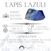 Lapis Lazuli Crystal Bridal Crown - Appalachian Gems