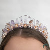 Load image into Gallery viewer, Light Amethyst Flower Crown - Appalachian Gems