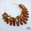 Red Jasper Leaf Crown - Appalachian Gems