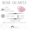 Rose Quartz Floral Hair Pins - Appalachian Gems