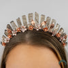 Load image into Gallery viewer, Smoky Quartz Flower Crown - Appalachian Gems
