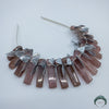 Load image into Gallery viewer, Strawberry Quartz Leaf Crown - Appalachian Gems